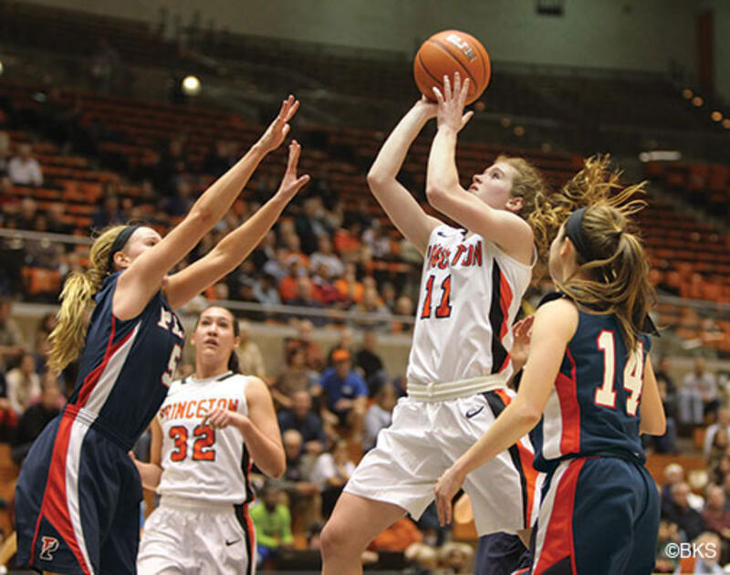 OTC-SPpoint225new.jpg Blake Dietrick ’15 led Princeton with 14 points against Penn.