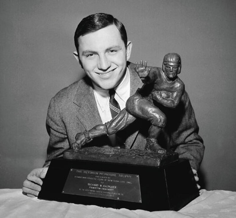 Dick Kazmaier &rsquo;52 in 1951. 