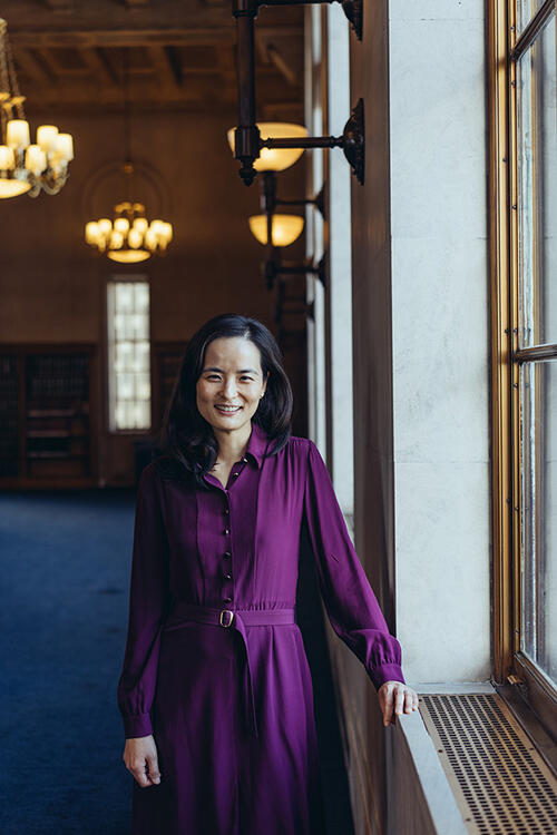 Sarah Seo ’02 *16, married to Park since 2008, is a legal historian of 20th-century U.S. criminal justice and recently left Columbia to join the faculty at NYU School of Law. 