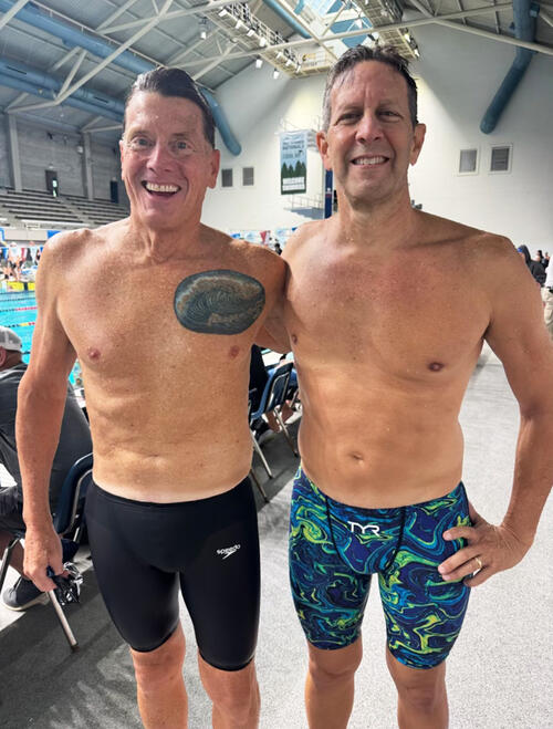 Jim Tuchler ’87 and Craig Peterson ’82