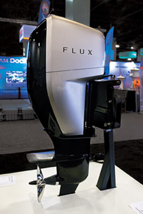Flux Marine’s boats are equipped with a motor the team designed, which has fewer parts than a traditional motor and a closed cooling loop. The company’s boats can go from 0 to 30 mph in four seconds, and the motor has a range of 30 to 50 miles at a cruising speed of 20 to 24 mph.