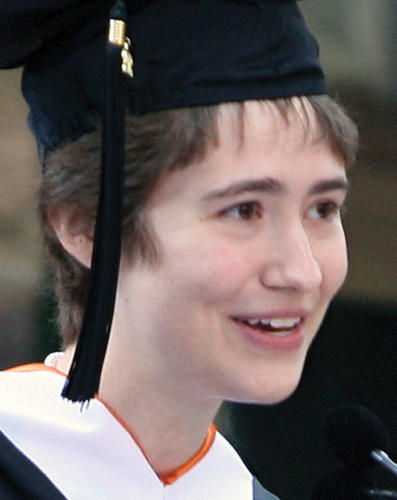 Salutatorian Elizabeth Butterworth ’12