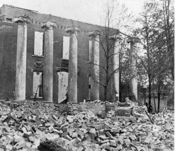  Gen. Bradley Johnson 1849 led troops northward across the Mason-Dixon Line in July 1864 for the last Confederate raid into Union territory: The burning of the town of Chambersburg, Pa., where an eyewitness called him “most vindictive and merciless.”