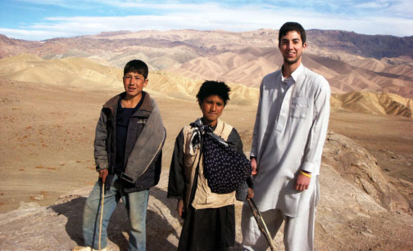 Duncan Fitz ’08, right: Bamiyan Province, Afghanistan, 2008