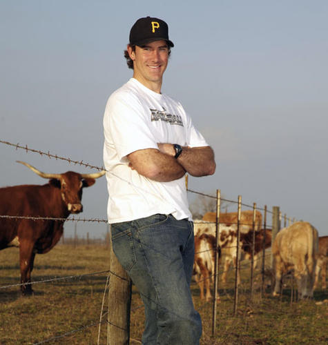 Ohlendorf on the family ranch.