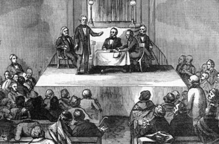 Meeting of the American Colonization Society in Washington, D.C.