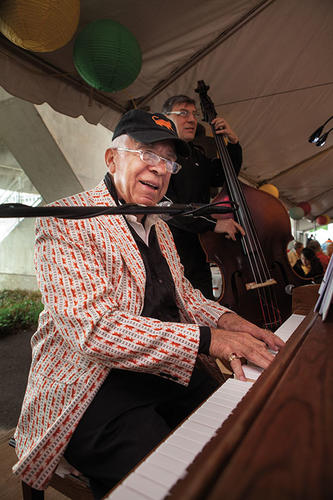 Jim Freund ’56 with Dmitri Kolesnik