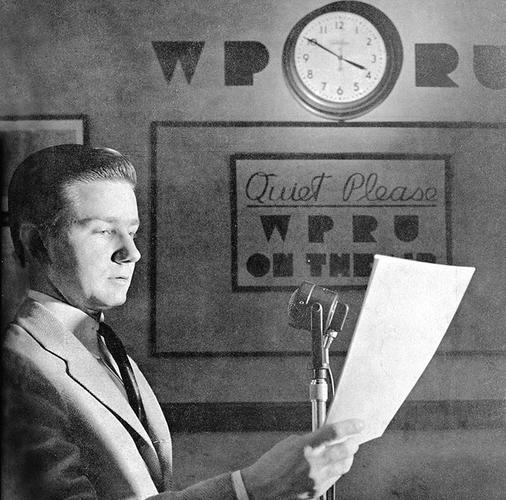 WPRU founder Henry Grant Theis ’42