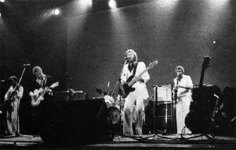 Average White Band, 1977: The Scottish funk and R-and-B act played for a "jubilant mass of dancing bodies," according to one Prince reviewer. (Photo: Hugh S. Miller '79)