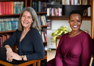Rev. Alison Boden, left, and Rev. Theresa Thames.