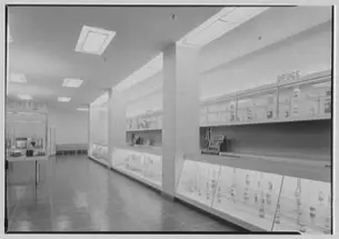 Long view of Eimer & Amend in New York City.