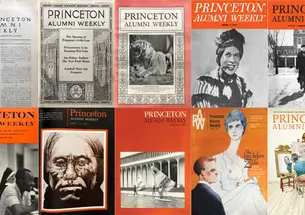 A selection of 10 old PAW covers, many with orange.