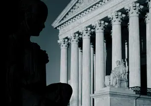 Exterior photo of the U.S. Supreme Court building