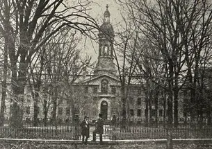 Nassau Hall at the Beginning of the Civil War