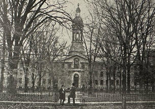 Nassau Hall at the Beginning of the Civil War