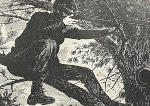 The Army of the Potomac: a sharpshooter on picket site