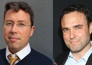 Ian Caldwell ’98 and Dustin Thomason