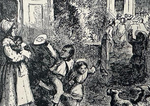 Nast celebrated President Lincoln’s Emancipation Proclamation with drawings showing the happy, productive life ahead for freedmen in the South: a premature celebration, as it turned out. [1863]