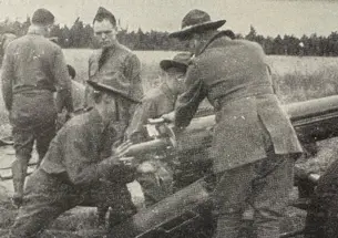 Princeton’s R.O.T.C. Unit in the Field