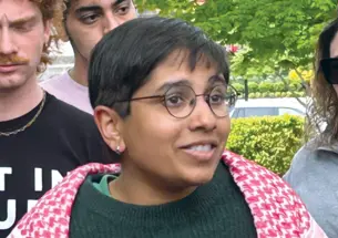 Aditi Rao speak at a news conference