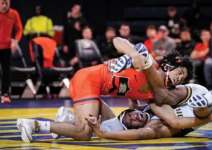 Marc-Anthony McGowan wrestling opponent