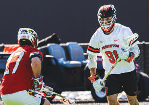 Versatile Attackman Coulter Mackesy ’25 Leads Men’s Lacrosse to Impressive Start 