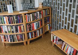 A Freedom Reads library at the Garden State Correctional Facility in Chesterfield Township