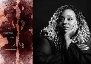 Therí A. Pickens ’05 and the cover of her book, What Had Happened Was.