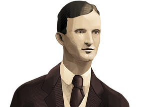 Illustration of Kenneth Clark