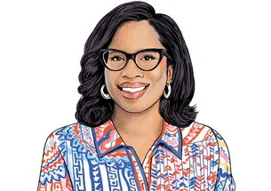 Illustration of Reena Goldthree