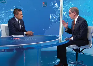 Princeton President Christopher Eisgruber ’83 talks with CNN’s Fareed Zakaria on the show.