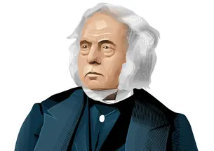 Illustration of John Bright