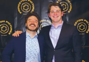 Connor Odom ’27, left, and Joe McLean ’27