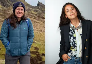 Laura Cannon Redman ’03 and Jacqui Gifford ’02