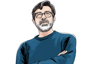 Illustration of Donnacha M. Dennehy