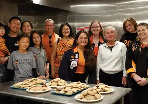 OTC_Murray Didge Cafe.jpg Former and current Murray-Dodge bakers and their families swapped stories at Reunions in May. Today, the café makes 1,000 cookies per shift.
