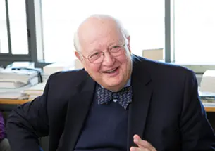 Angus Deaton, a professor of economics and international affairs, joined the Princeton faculty in 1983. (Denise Applewhite/Office of Communications) 