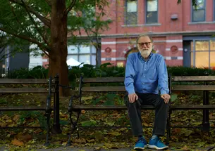 Maitland Jones Jr. in a New York City park.