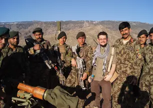 3 Author in Pech valley - photo courtesy of Wesley Morgan.JPG