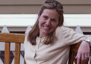 AITN_CarolineElkins.jpg Caroline Elkins of Cambridge, Mass., poses for photos Monday, April 17, 2006.