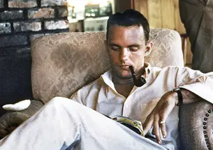 Fred Buechner ’47 in 1955, two years after his short story “The Tiger” was published in The New Yorker.