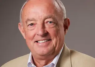 This is a headshot photo of Dr. Martin Eichelberger ’67