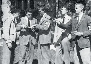 Orientation leaders from 1938