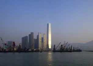 The 118-story International Commerce Centre (ICC) tower is the tallest building in Hong Kong. (Photo: Tim Griffith)