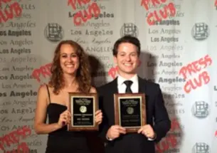 Eve Weston â01 and Zachary Pincus-Roth â02 (Courtesy Eve Weston and Zachary Pincus-Roth)