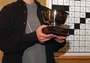 Dan Feyer ’99, 2010 American Crossword Puzzle Tournament champion. 