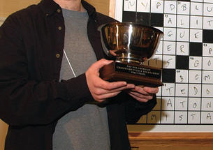 Dan Feyer ’99, 2010 American Crossword Puzzle Tournament champion.  