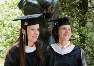 Sara Prescott '08, left, and Tommy Curry '08. More images below.