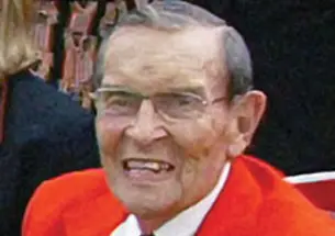 Asa Bushnell ’47 at Reunions in 2010.