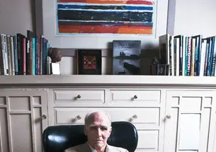 William Lakeland ’44 at his home in Berkeley, Calif.